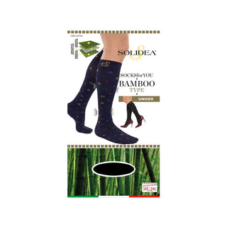 Solidea Socks For You バンブータイプニーハイソックス 18 24 mmHg 5XXL グレー