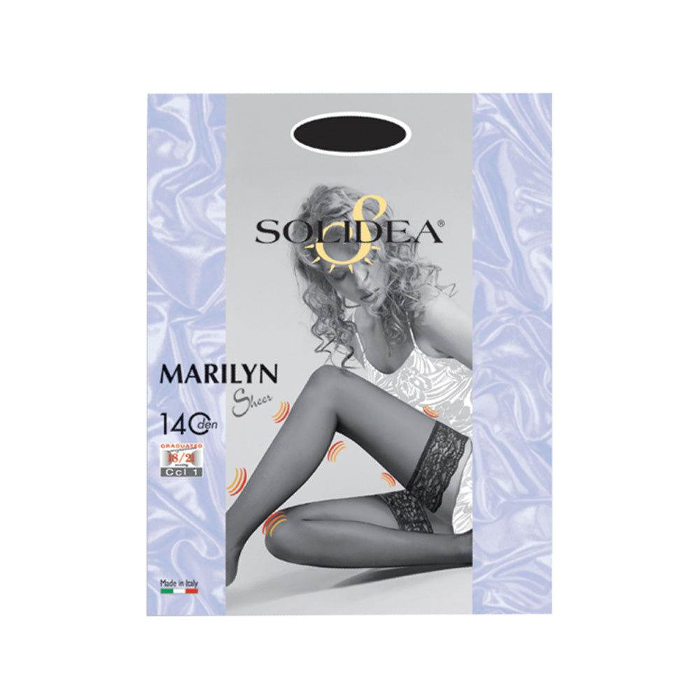 Solidea Marilyn 140Den Прозрачные чулки 18 21mmHg 1S Норка