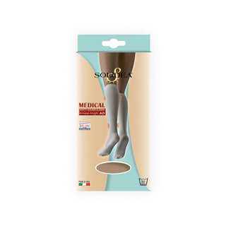 Solidea Medical Anti Embolism Knee High AD Gambaletti Antitrombo Ccl1 L Bianco
