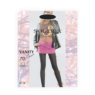 Solidea Vanity 70 Den Opaque Tights Low Waist 12 15mmHg 2M Garnet