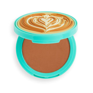 I heart revolution Terra fine Tasty Coffee ( Bronze r) 6,5 g - Tonalità: Latte