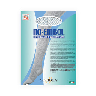 Solidea No Embol Ccl1 Anti-thrombosis Elastic Stockings 18 21mmHg 2M Camel