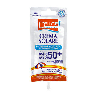 Delice solaire Crema Solare Spf50+ Bustina 50 ml