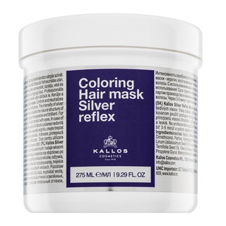 Maschera per capelli Kallos Silver Reflex 275 ml