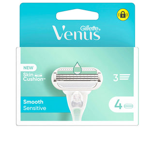 Gillette Ładowarka Venus Smooth Sensitive z 4 wkładami — Golarka elektryczna