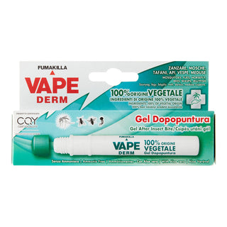Vape Derm 100% Originale Vegetale Gel Dopopuntura 1 unità