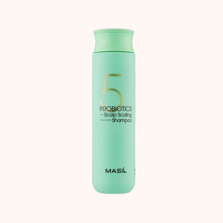 MASIL Champú de limpieza profunda con 5 probióticos contra la caspa grasa (300 ml)