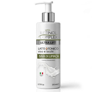 Retinol complex latte + tonico 200 ml bava di lumaca