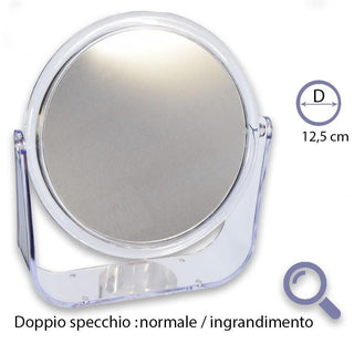 Le kikke specchio tondo da tavolo 15 cm