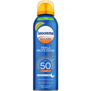 Conter Tripla Protezione Spf50 Resistente All'acqua Bombola Spray 150 ml