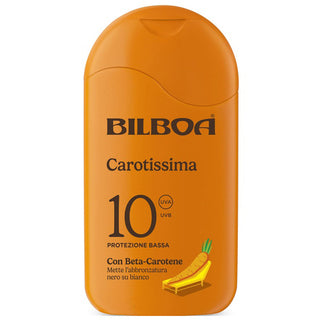 Bilboa Carotissima Crema Solare Spf10 Protezione Bassa 200 ml