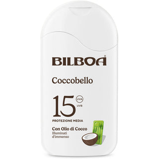 Bilboa Coccobello Crema Solare Spf15 Protezione Media Con Olio Di Cocco 200 ml