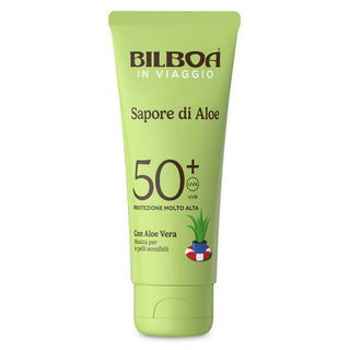 Bilboa In Viaggio Sapore Di Aloe Spf50+ Protezione Molto Alta Con Aloe Vera 75 ml