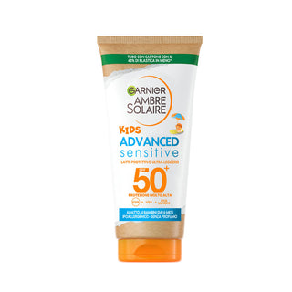 Garnier Ambre Solaire Advanced Sensitive Kids Latte Protettivo Spf50+ 50 ml