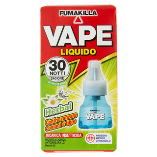 Vape Liquido Herbal Ricarica 30 Notti 15 ml