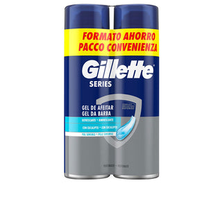 Gillette Żel do golenia Series Sensitive Skin 2 x 200ml — Żel do golenia