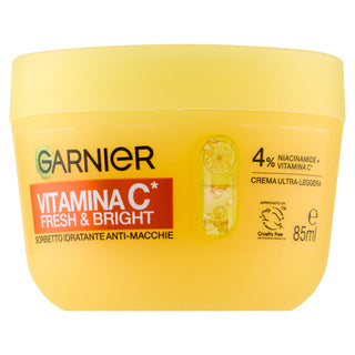 Garnier Sorbetto Idratante - Anti-macchie Vitamina C Fresh&bright 85 ml