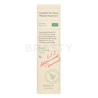 Axis-Y Complete No-Stress Physical Sunscreen SPF50 + PA++++ 50 ml