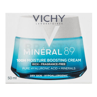 Vichy Mineral 89 Crema Idratante Ricca 100H 50 ml