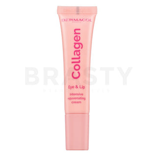 Crema ringiovanente intensiva al collagene per occhi e labbra Dermacol 15 ml
