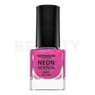 Smalto per unghie Dermacol Neon Mania 3 Purple Pulse 5 ml
