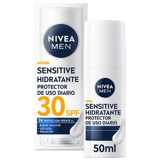 Nivea Men Sensitive Crema Idratante SPF30 50 ml — Crema viso uomo