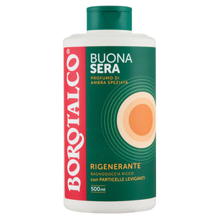 Borotalco Bagnodoccia Ricco Buonasera Profumo Di Ambra Speziata Rigenerante 500 ml