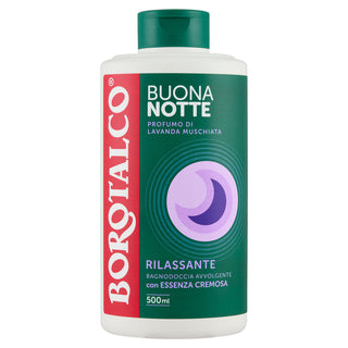 Borotalco Bagnodoccia Avvolgente Buonanotte Profumo Di Lavanda Muschiata Rilassante 500 ml