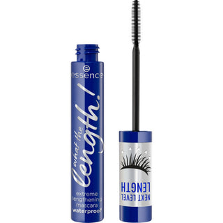 Essence What The Length! Extreme Lengthening Mascara Waterproof - Black Waterproof 02 1 unità