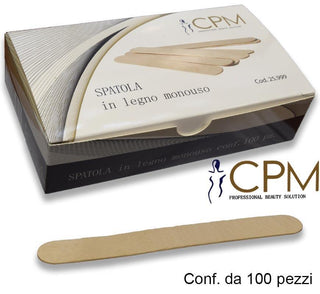 Spatola In Legno Conf.Da 100 Pezzi.