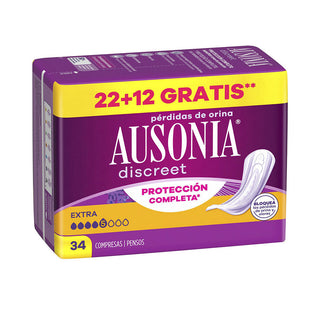 Ausonia Discreet Extra 34 pz — Assorbenti per Incontinenza