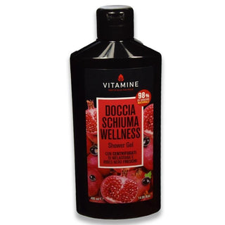 Vitamine Doccia Detossidante Con Centrifugati Di Melagrana E Ribes Nero