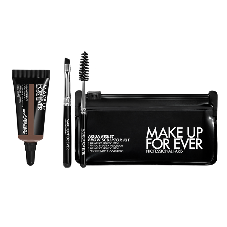 Make up for ever ערכת גבות Aqua Resist Sculptor - גוון: 30 חום רך