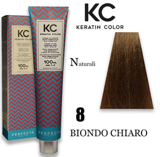 Kc Crema Colorante Alla Cheratina 100 Ml 8