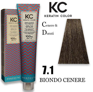 Crema Colorante Alla Cheratina Kc 100 Ml 7.1