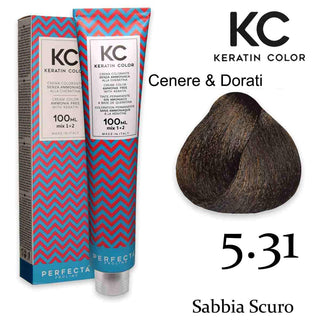 Kc Crema Colorante Alla Cheratina 100 Ml 5.31