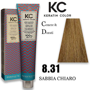 Faipa professional KC crema colorante alla cheratina 100 ml 8.31