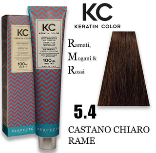 Kc Crema Colorante Alla Cheratina 100 Ml 5.4