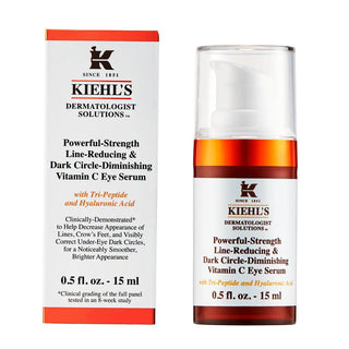 Kiehl's Eye Serum con Vitamin C (Powerful- Strength Line-Reducing & Dark Circle-Diminishing Vitamin C Eye Serum) 15 ml