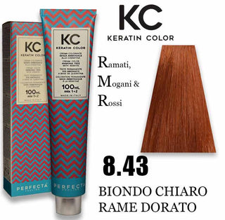 Crema Colorante Alla Cheratina Kc 100 Ml 8,43