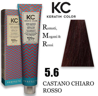 Kc Crema Colorante Alla Cheratina 100 Ml 5.6