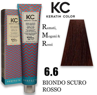 Kc Crema Colorante Alla Cheratina 100 Ml 6.6