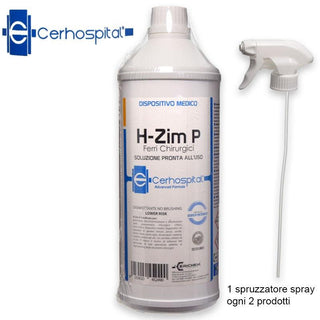 Accessori Spray enzimatico e disinfettante pronto all'uso 1 litro