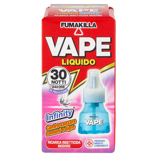 Vape Liquido Infinity Ricarica Insetticida Inodore 15 ml