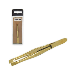 Accessori Pinzetta dorata 78mm p/retta