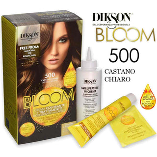 Dikson Bloom Crema Colorante Con Cheratina 500 Castano Chiaro