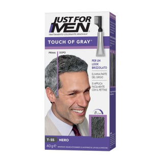 Just da uomo Touch Of Gray Trattamento Colorante Graduale T-55 Nero