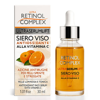 Retinol Complex Siero Viso Antiossidante Vitamina C 30 ml — Siero viso