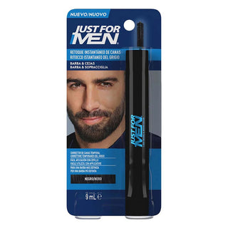 Just da uomo Ritocco Istantaneo Del Grigio - Barba & Sopracciglia Nero