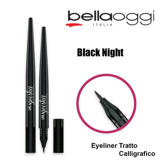 Like A Geisha Eyeliner Tratto Calligrafico Black Night